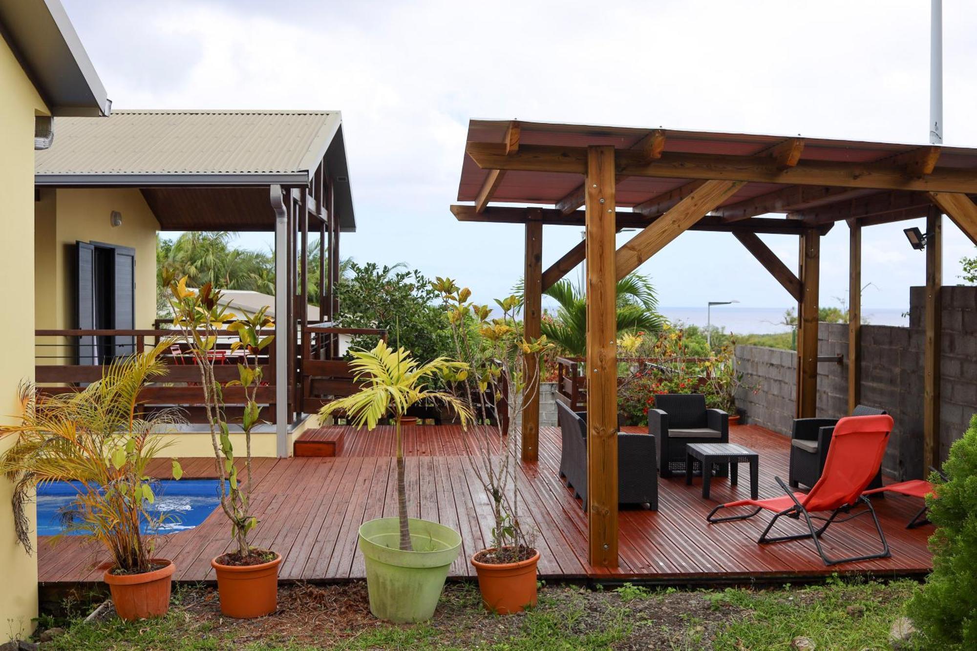 סן-פיליפ Baril Sucre - Piscine- Jardin - By Sister Home מראה חיצוני תמונה